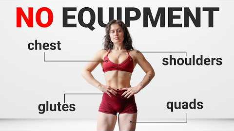 The Only Way to Build Muscle With no Equipment (At Home!)