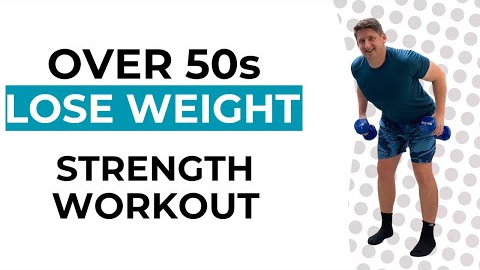 Over 50s Exercise To LOSE WEIGHT FAST At Home 25 min Full Body STRENGTH Workout