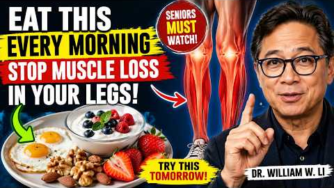 Seniors Eat This in the Morning to Stop Muscle Loss in Your Legs | DR. William W. li