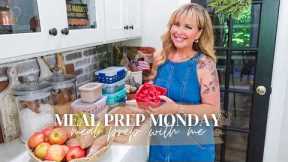 MEAL PREP MONDAY // WEEKLY HEALTHY EATING PREP FOR WEIGHT LOSS MAINTENANCE