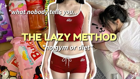 How to Lose Weight WITHOUT DIETING or WORKING OUT ✨