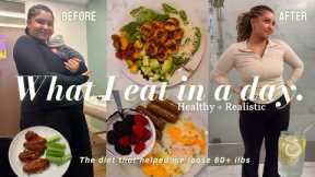 WHAT I EAT IN A DAY TO LOSE WEIGHT & MAINTAIN A HEALTHY LIFESTYLE | quick & easy recipes + Yesoul!