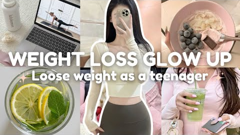 How to Loose weight as a Teen ☕| Loose weight WITHOUT GYM and STARVING 🍡