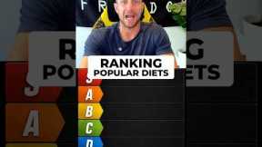 RANKING THE MOST POPULAR DIETS  #fatloss #fitnessmotivation #weightloss