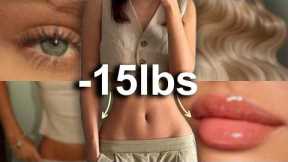 How to TRICK your body into losing weight (-15lbs Lazy Girl Hacks)