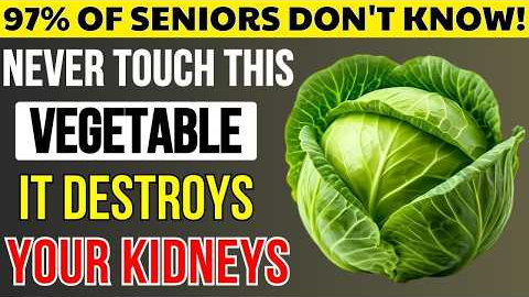 OVER 60? 4 Vegetables You MUST EAT & 4 You MUST AVOID to Save Your Kidneys | Senior Healthy Food