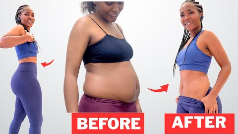 AEROBIC DANCE WORKOUT TO LOSE BELLY FAT FASTER AT HOME