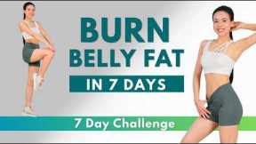 20-Min Workout to Burn Belly Fat 🔥 Lose Weight & Tone Your Body | No Equipment