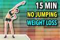 15 Min No Jumping Workout To Lose