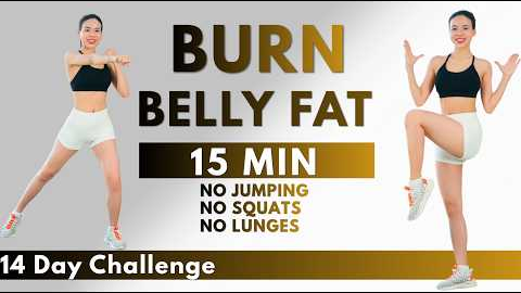 15 Min Cardio HIIT Workout at Home 🔥 Burn Belly Fat & Lose Weight Fast | No Equipment | Emma Fit